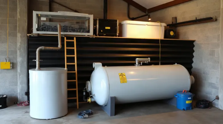 Installation d'un caisson de VMC double flux